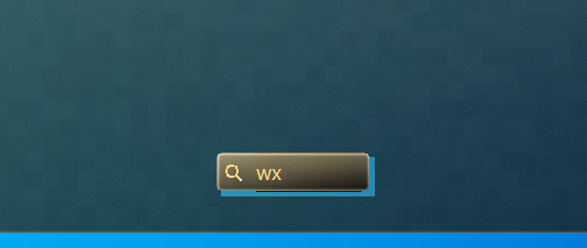 AnyLaunch 搜索框输入 wx 快速定位微信